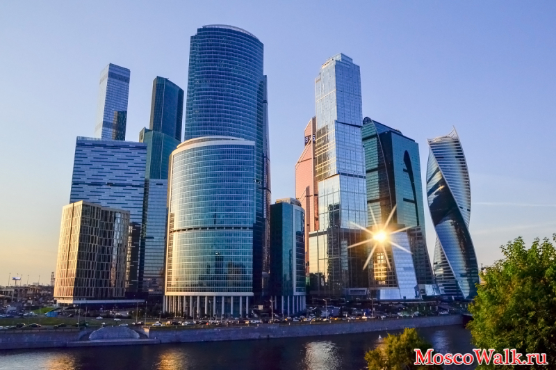 Вид на Москва Сити