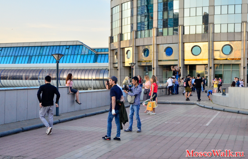 смотровая площадка с видом на Москва-Сити