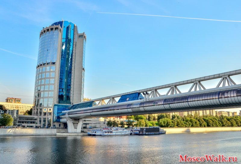 Москва Сити мост Багратион