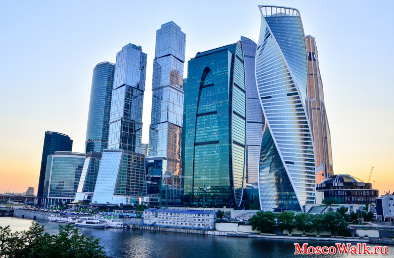 Вид на Москва-Сити