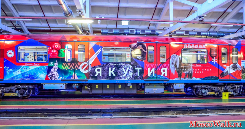 Дальневосточный экспресс метро поезд