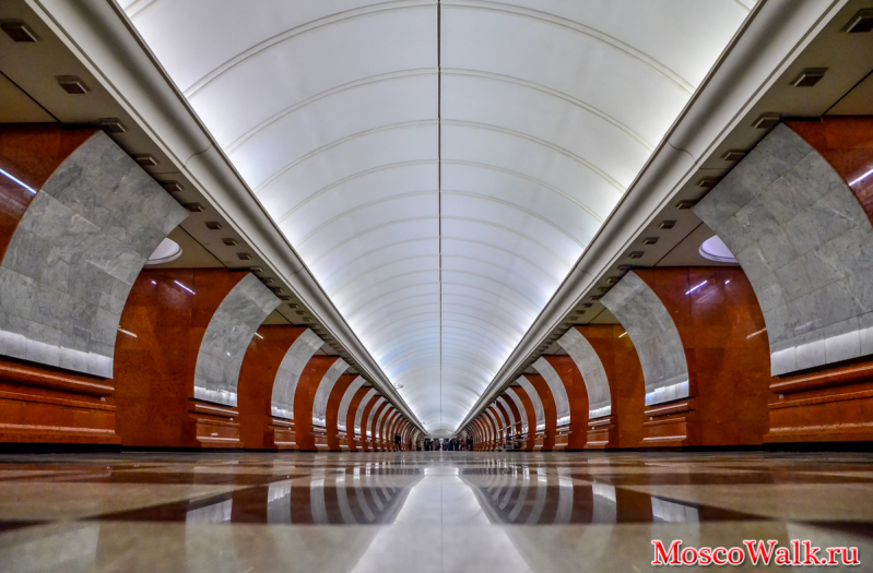 Московское метро Парк Победы