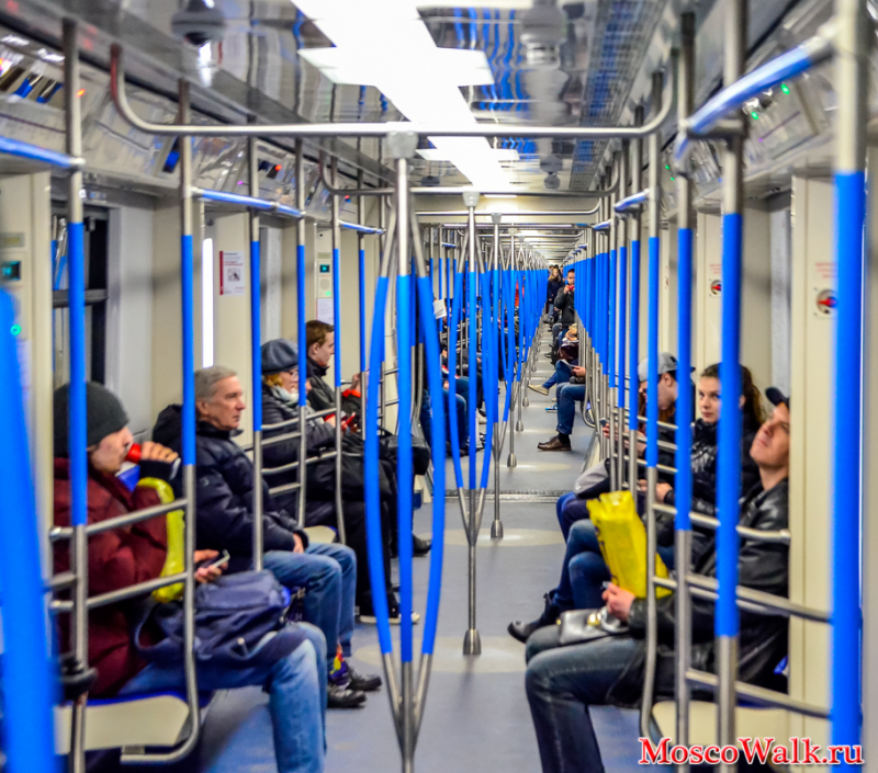 Новый поезд метро Москва