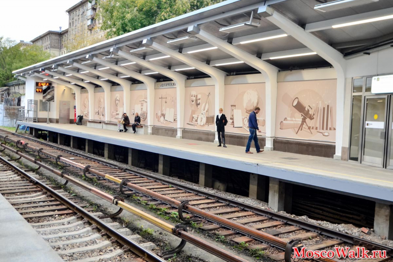 Реконструкция платформы станции Студенческая Филевской линии