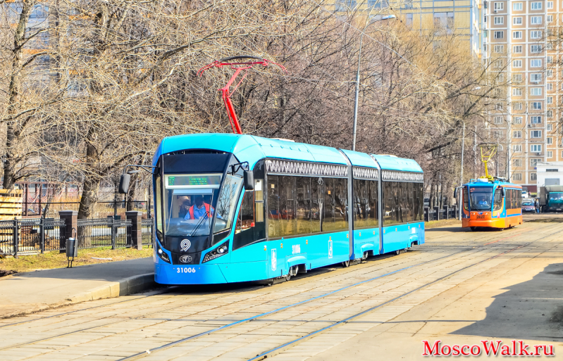 Новый трамвай Витязь-М