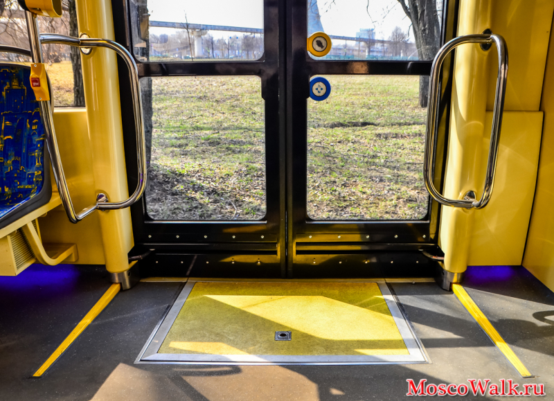 Для маломобильных пассажиров трамвай Витязь