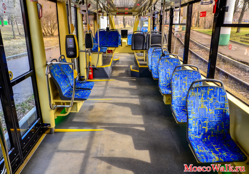 сиденья в трамваи Витязь-М