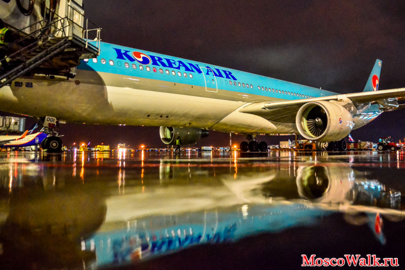 Шереметьево. Korean Air 