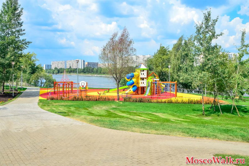 Братеевский парк детская площадка
