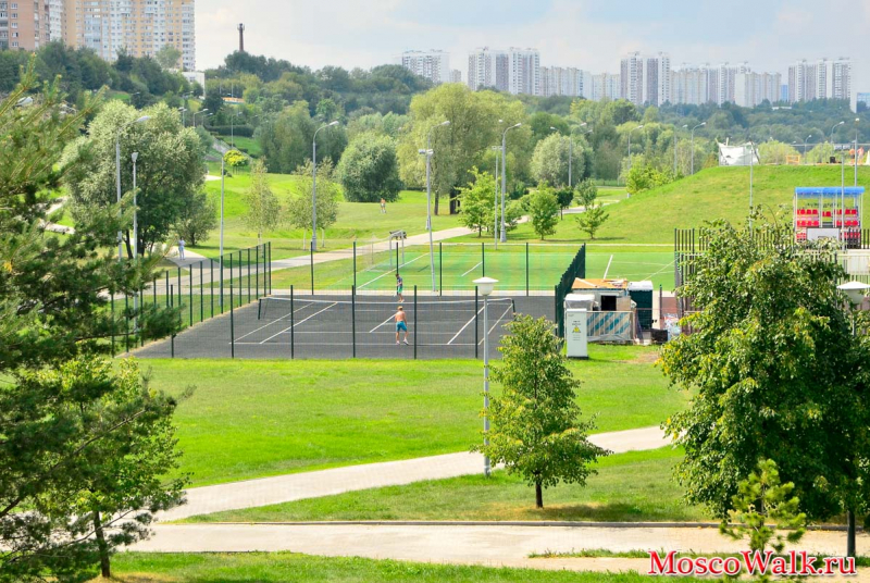теннисный корт Братеевский парк