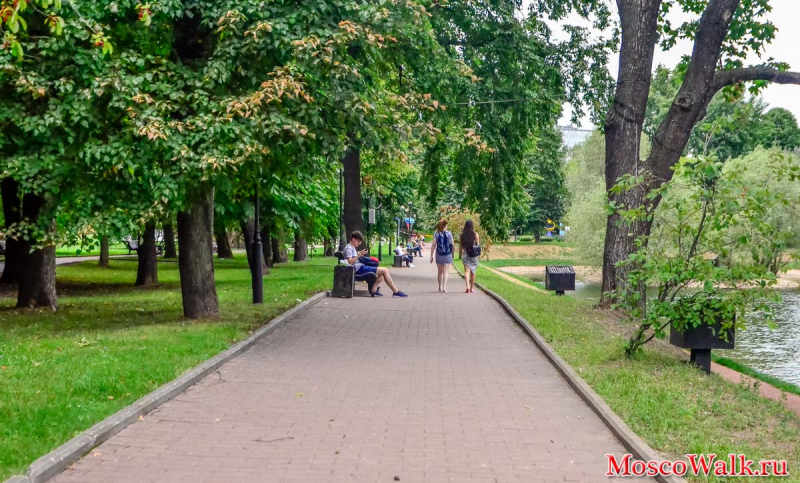 прогулка по Москве Екатерининский парк