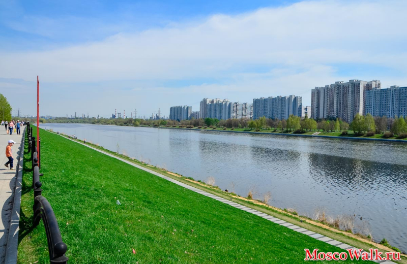 парк 850-летия Москвы Москва-река