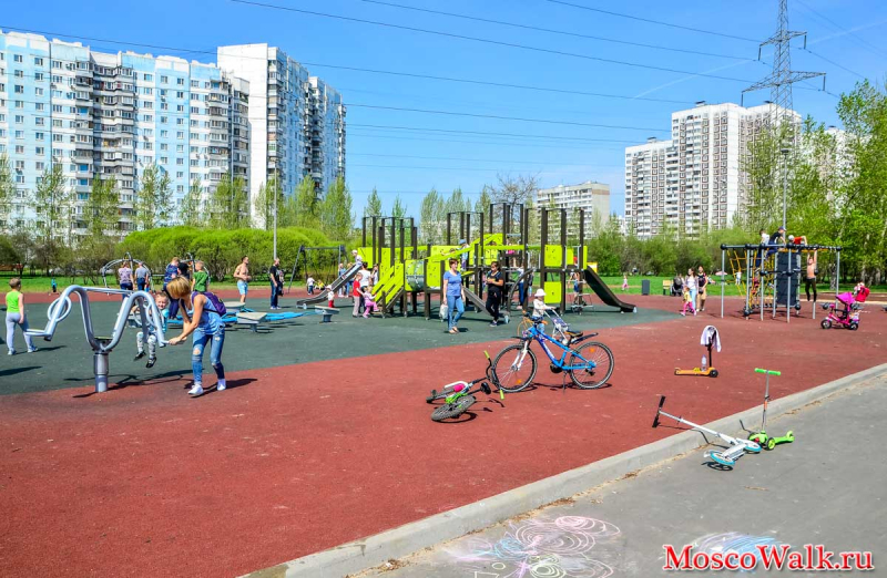 детская площадка парк 850-летия Москвы