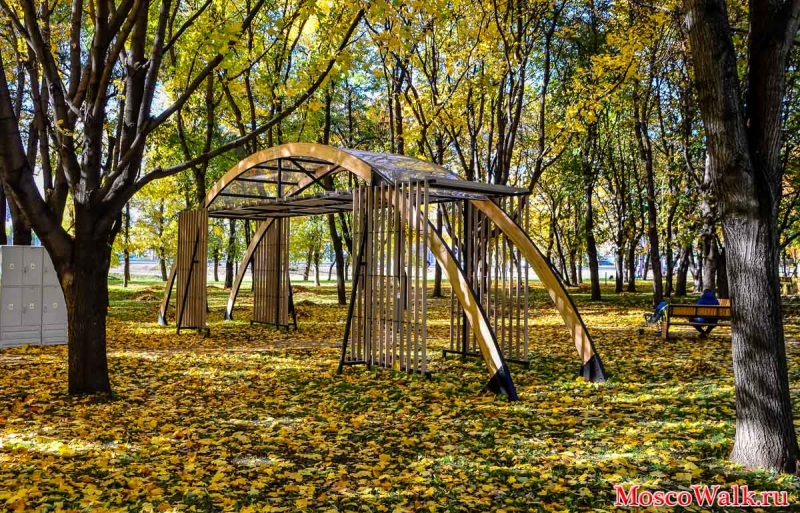 парк имени Святослава Федорова после ремонта