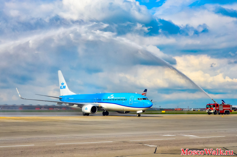 авиакомпания KLM в Шереметьево
