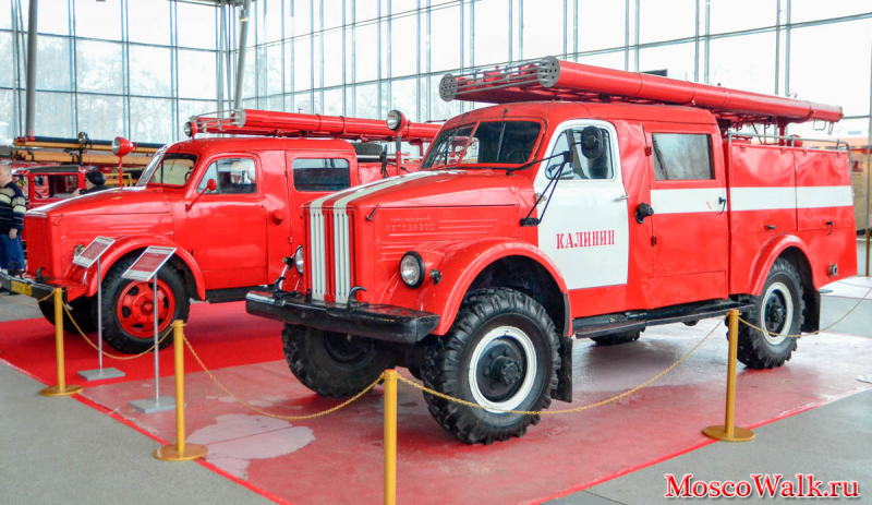 пожарные автомобили на Олдтаймер-Галерея
