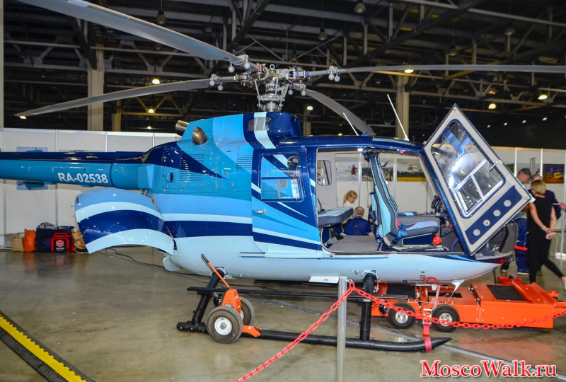 Международная выставка вертолетной индустрии HeliRussia 2018