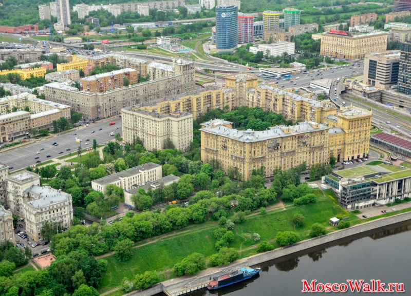 Вид с Москва-Сити
