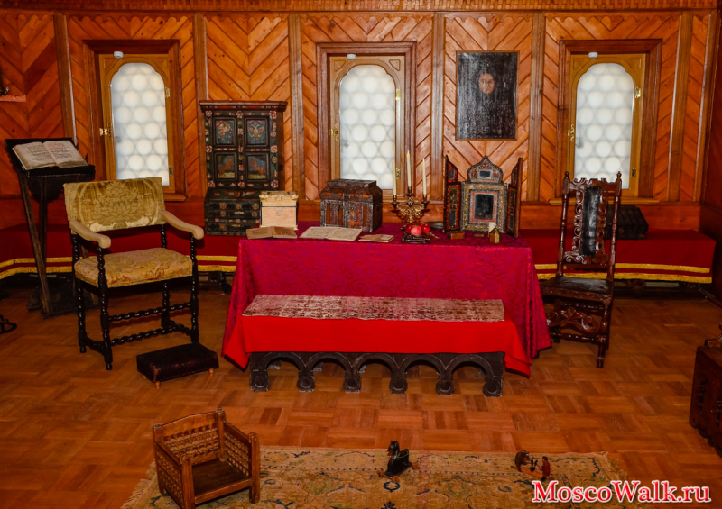 комната хозяйки палат Романовых