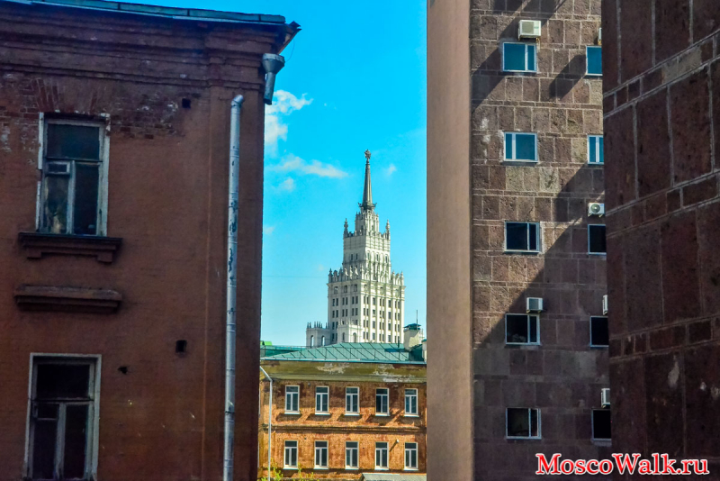 Москва вид из окна