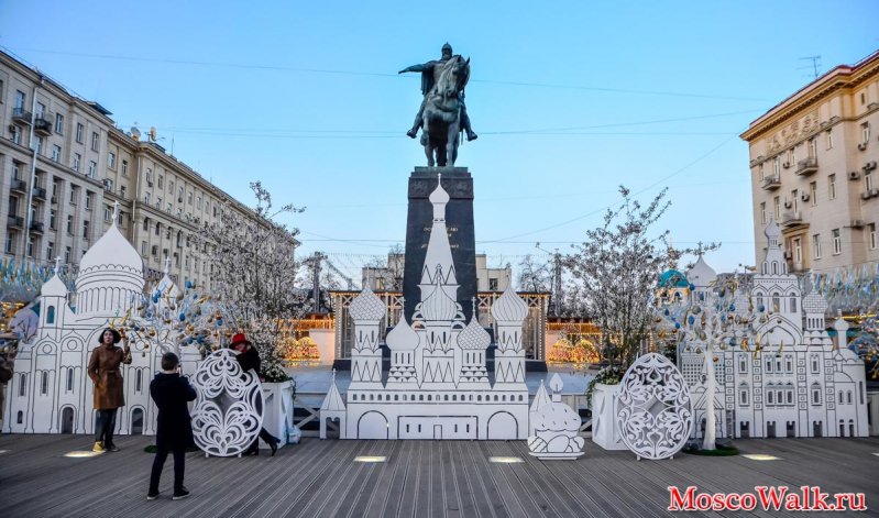 Тверская площадь фестиваль Пасхальный дар