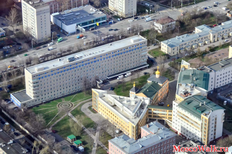 Вид на Москву со смотровой площадки