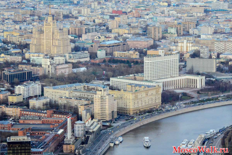 Лучший вид на Москву с высоты