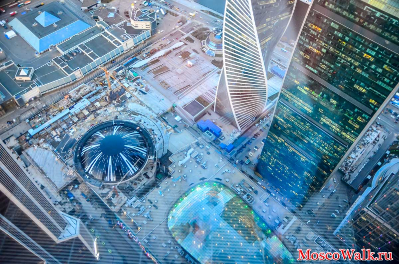 Москва Сити смотровая Панорама 360