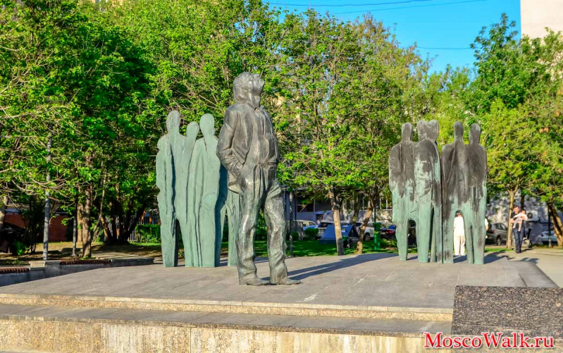 памятник поэту И. А. Бродскому