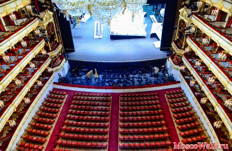 Внутри Большого театра