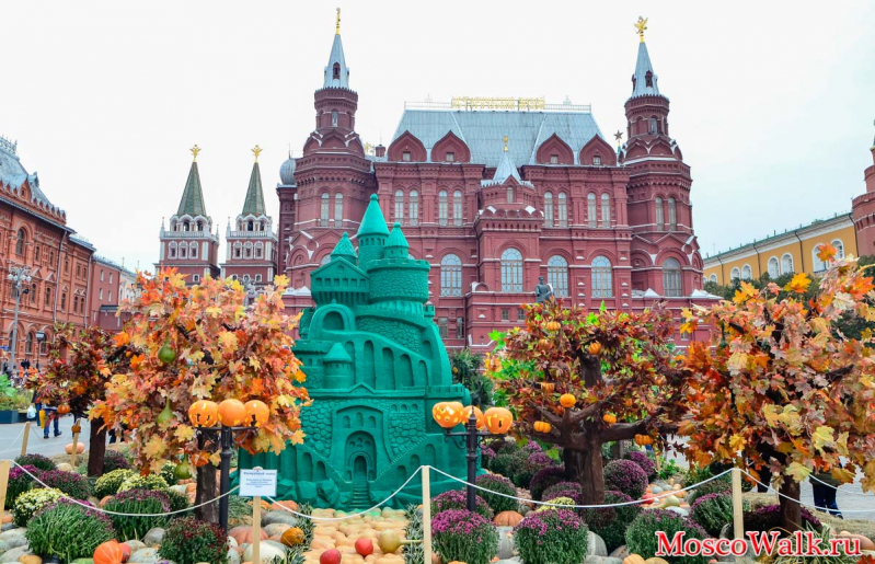 Площадка фестиваля Золотая осень