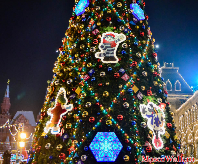 новогодняя елка на Красной площади