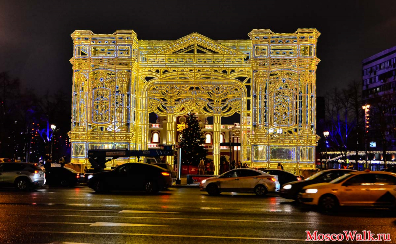 Новогодняя Москва фестиваль путешествие в рождество