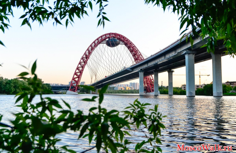 Москва Живописный мост