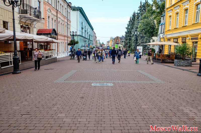 Прогулка по Большой Покровской улице в Нижнем Новгороде
