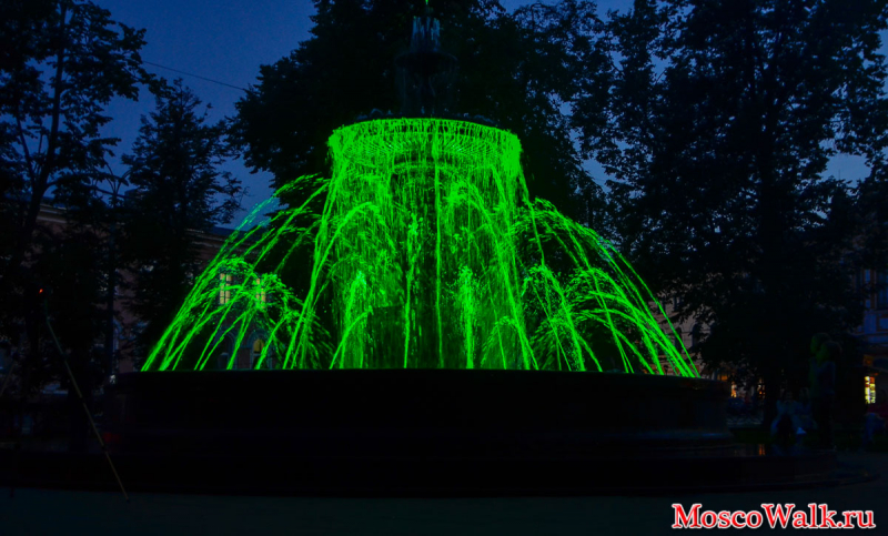 фонтан в Нижнем Новгороде