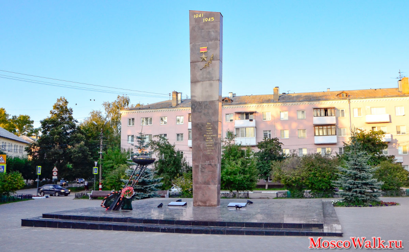 Бор памятник вилкой отечественной войне
