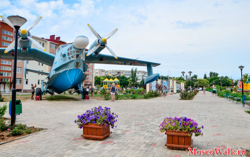 Крым поселок Мирный достопримечательность