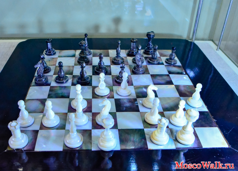 коллекция шахмат в музее