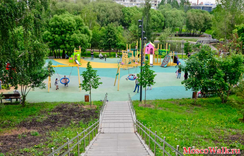 парк Битца детская площадка