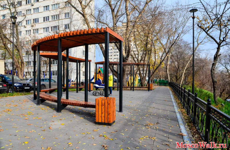 благоустройство Москва Богатырский парк