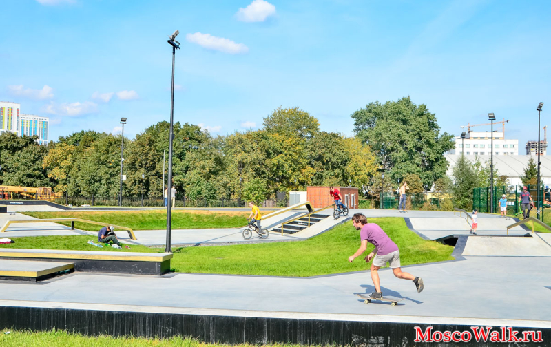 скейт-парк Черкизовский парк