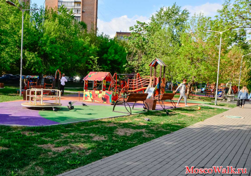 детская площадка Даниловский район