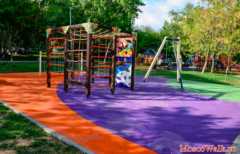 парк Кожухово детская площадка