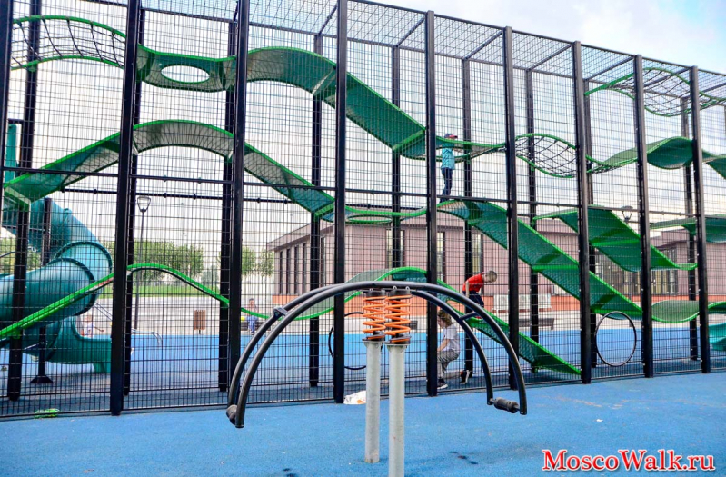 парк технических видов спорта  детская площадка