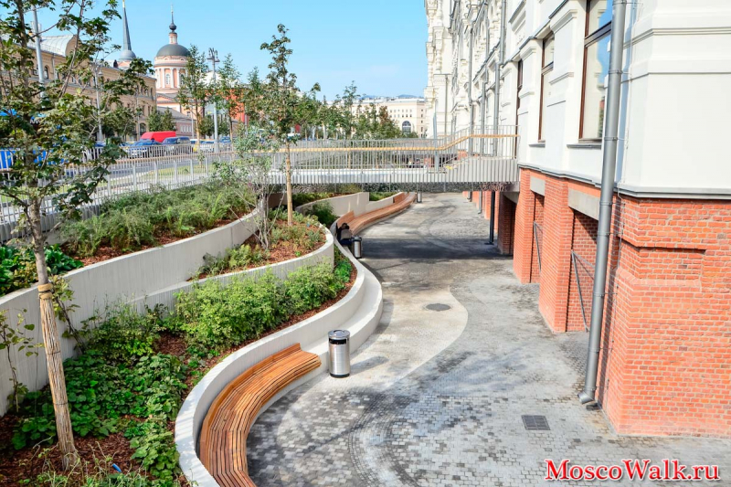 Новые пешеходные зоны в Москве