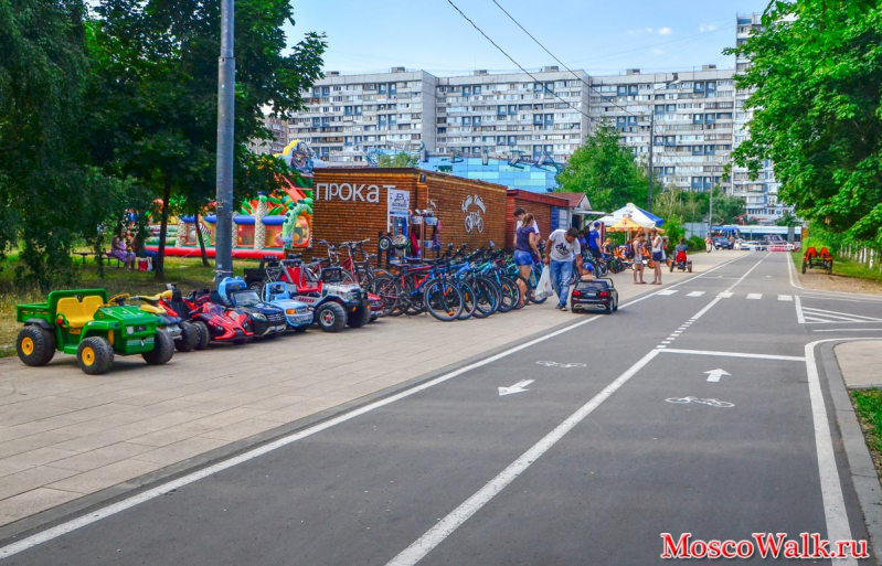 Прокат велосипедов в Строгино