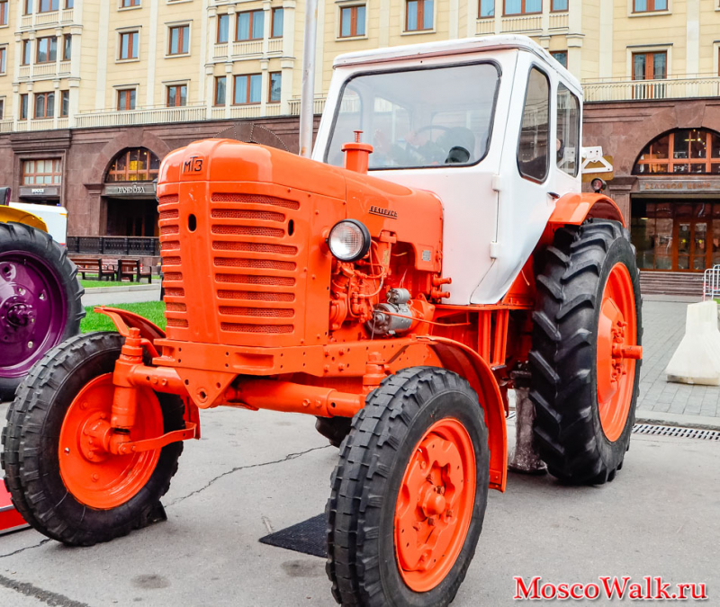В Москве пройдет выставка раритетных тракторов