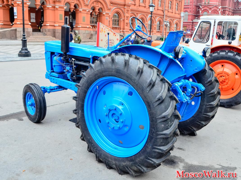 выставка ретро тракторов