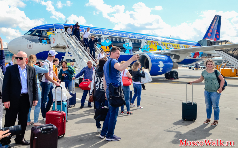 Шереметьево рейс Брюссель – Москва